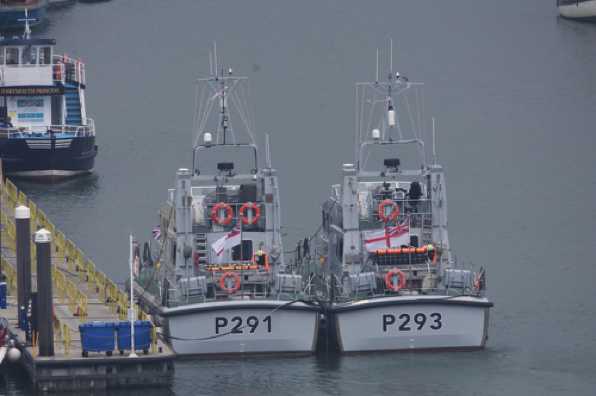 11 June 2020 - 13-38-38 
It's the dock for the day for Puncher and  Ranger.
--------------------------
HMS Puncher (P291) and HMS Ranger (P293)